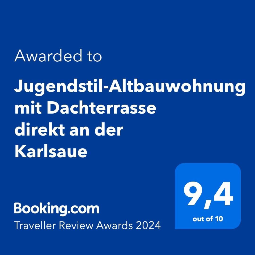 Jugendstil-Altbauwohnung Mit Dachterrasse Direkt An Der Karlsaue Cassel Extérieur photo